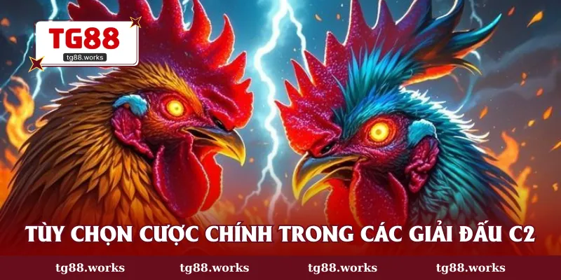 Tùy chọn cược chính trong các giải đấu C2